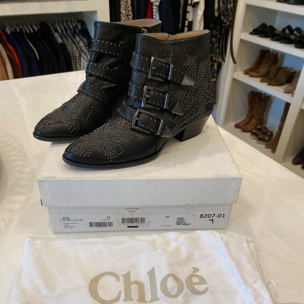 Chloe Susanna short boot. Size 37